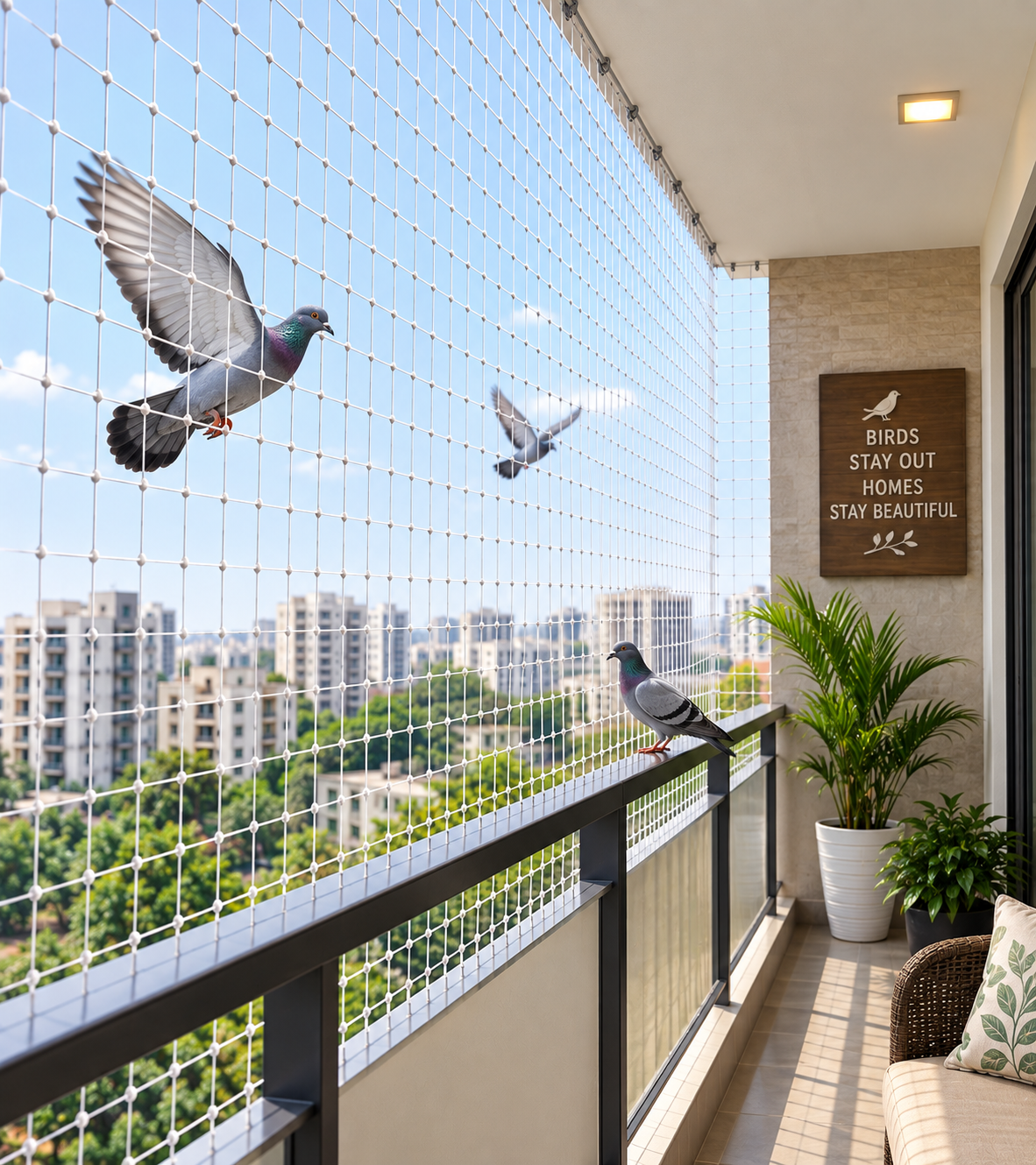 Pigeon Safety Nets